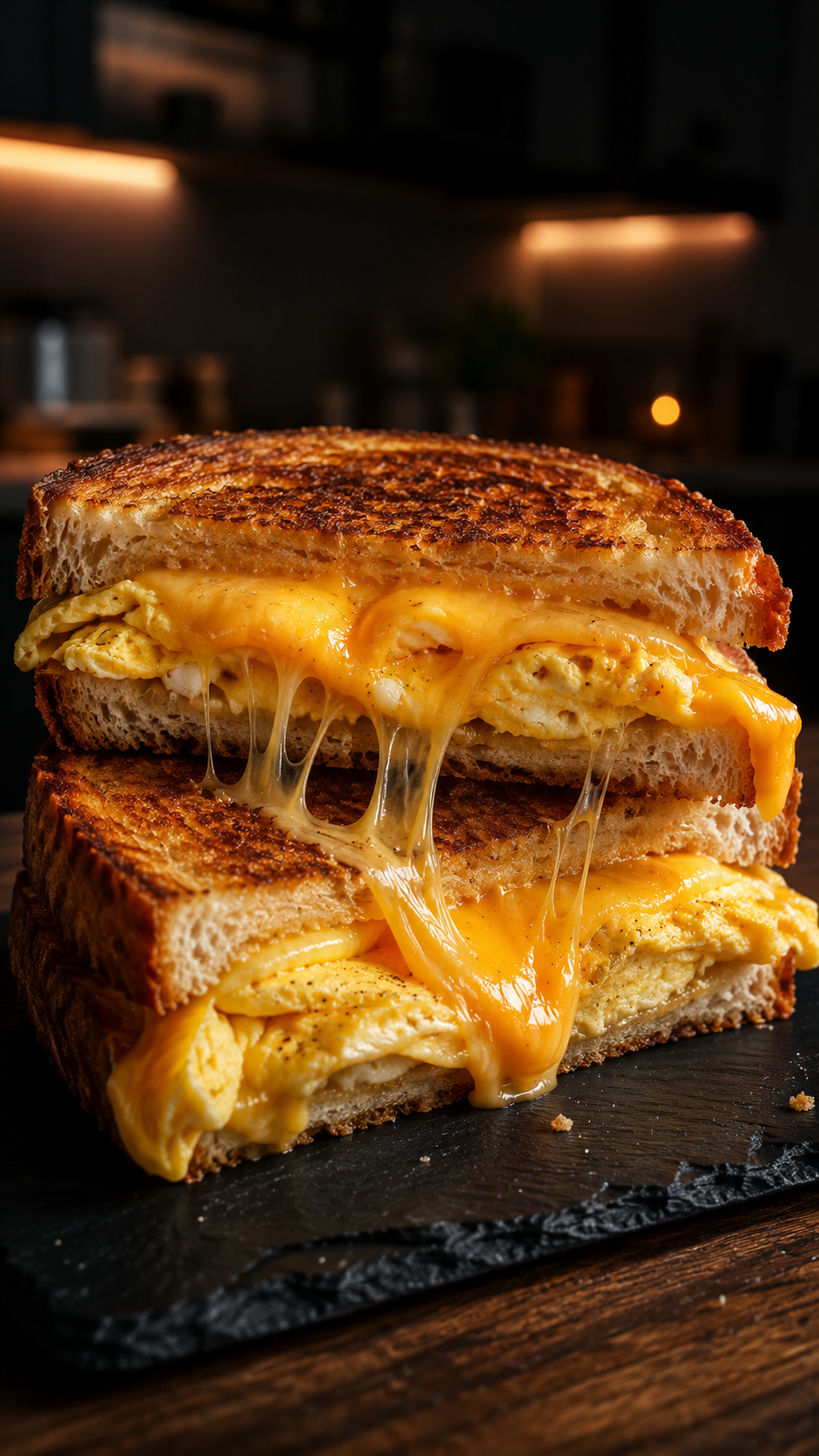 Peynirli Yumurtalı Sandviç 🧀